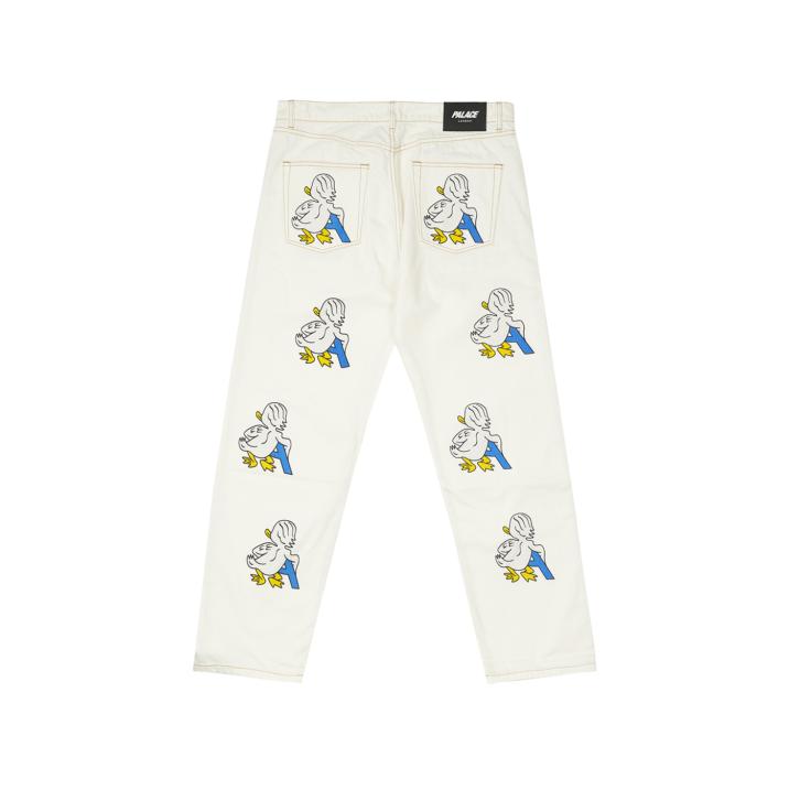Thumbnail DUCKS BAGGIES JEAN WHITE one color