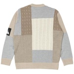 Thumbnail CABLE PATCHWORK KNIT MULTI one color