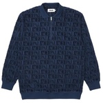 Thumbnail DOMINO JACQUARD 1/4 ZIP POLO CREW NAVY one color