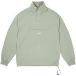 Thumbnail 1/4 ZIP WASHED FUNNEL JADE one color