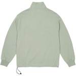 Thumbnail 1/4 ZIP WASHED FUNNEL JADE one color