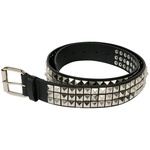 Thumbnail STUDDED BELT BLACK one color
