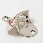 Thumbnail METAL WALL MOUNTED BOTTLE OPENER SILVER / RED one color