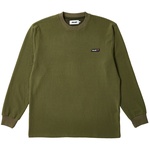Thumbnail GRID THERMAL LONGSLEEVE DARK GREEN / LIGHT GREEN one color
