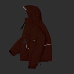 Thumbnail P-TECH HOODED JACKET ORANGE one color