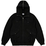 Thumbnail SPLIT HOOD BOMBER SWEAT BLACK one color