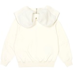 Thumbnail SPLIT HOOD BOMBER SWEAT WHITE one color