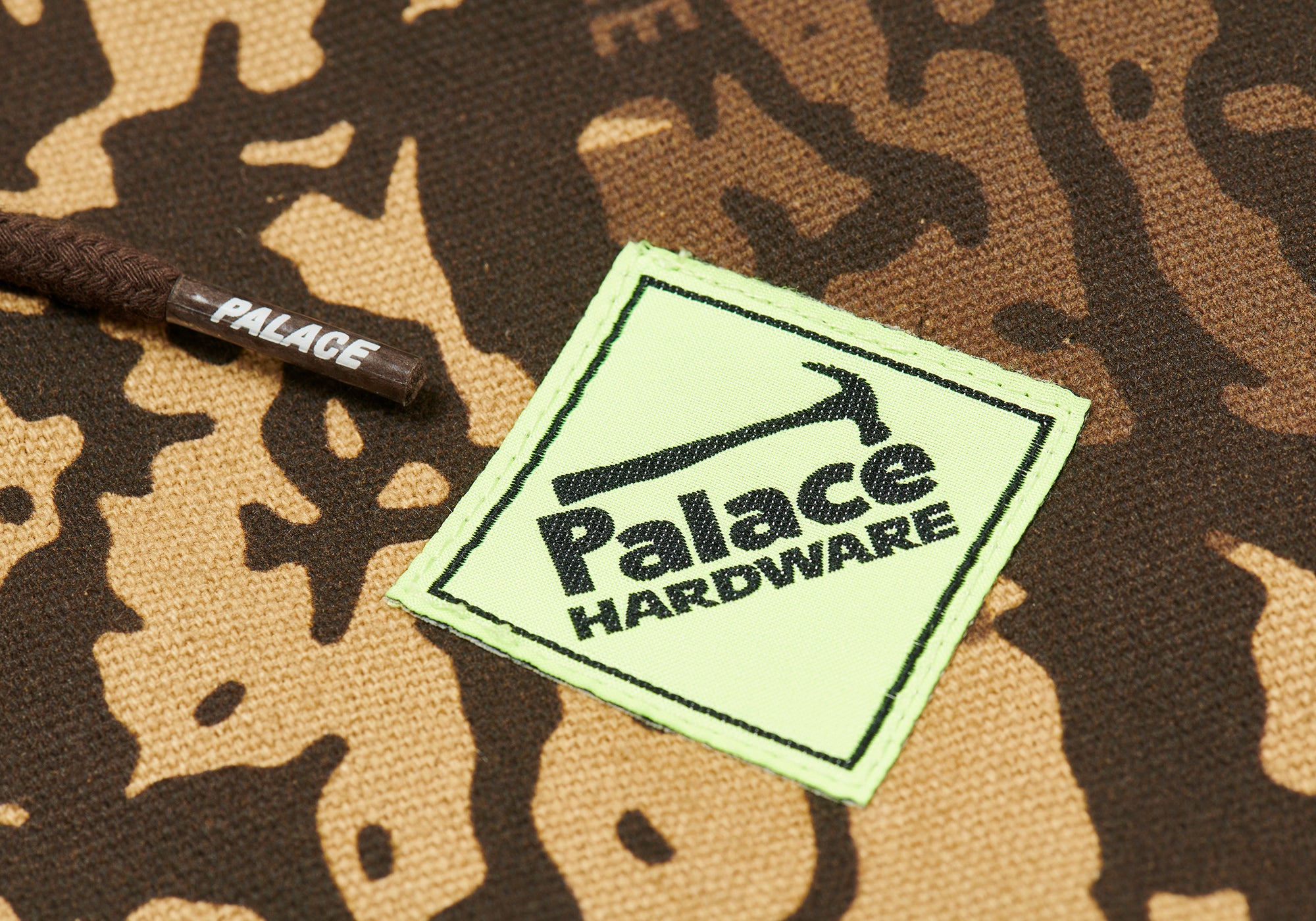 Palace Hardware Hooded Workwear Jacket Camo - Winter 2023 - Palace 