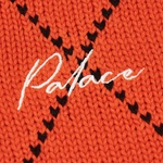 Thumbnail ARGYLE KNIT VEST NAVY / ORANGE one color