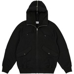 Thumbnail SPLIT HOOD BOMBER SWEAT BLACK one color