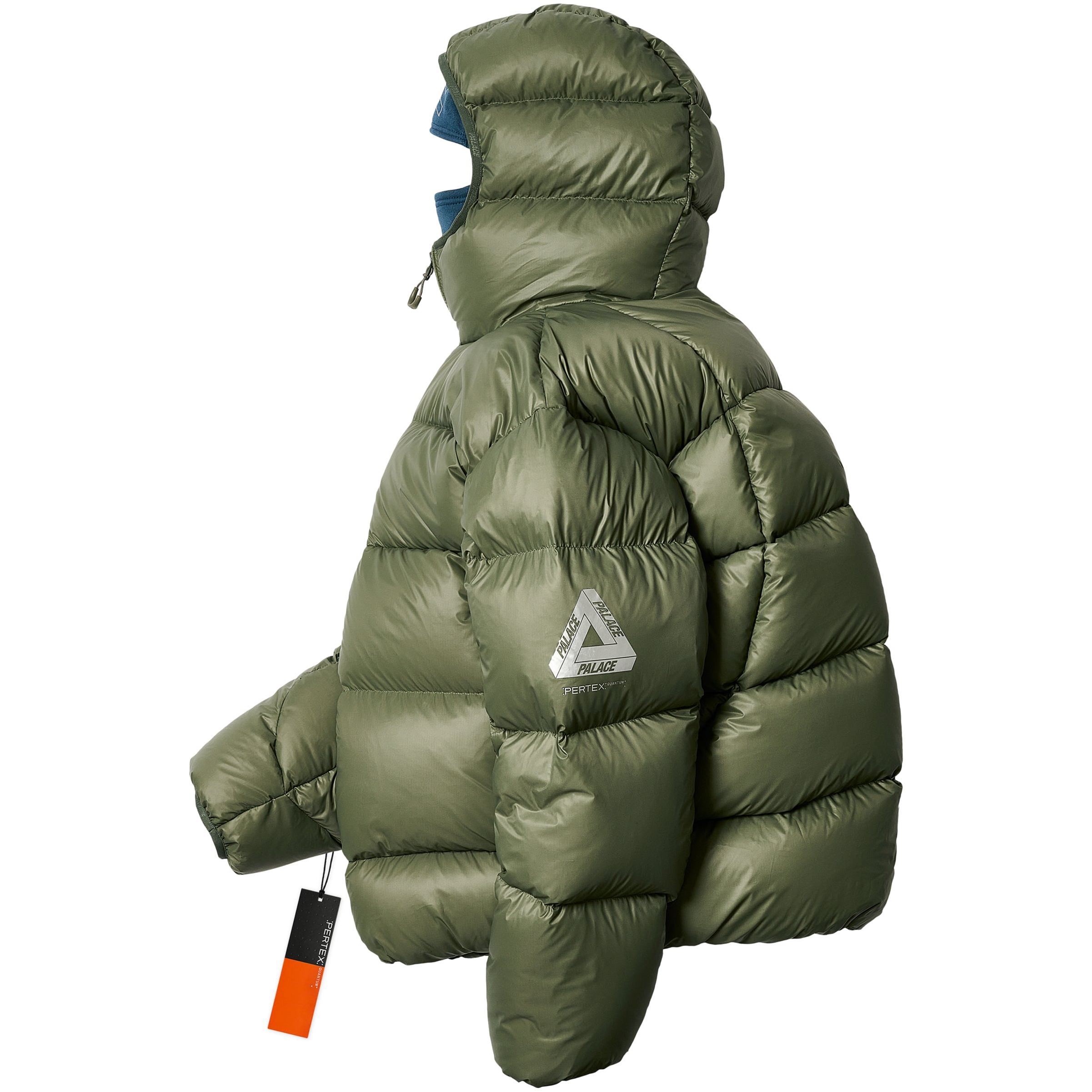 Thumbnail PERTEX OPAQUE BALACLAVA PUFFA GREEN one color
