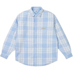 Thumbnail CHECK INSULATED SHIRT FAINT BLUE one color