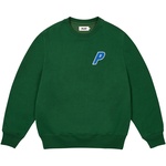 Thumbnail CHENILLE TRI-FERG CREW RACEY GREEN one color