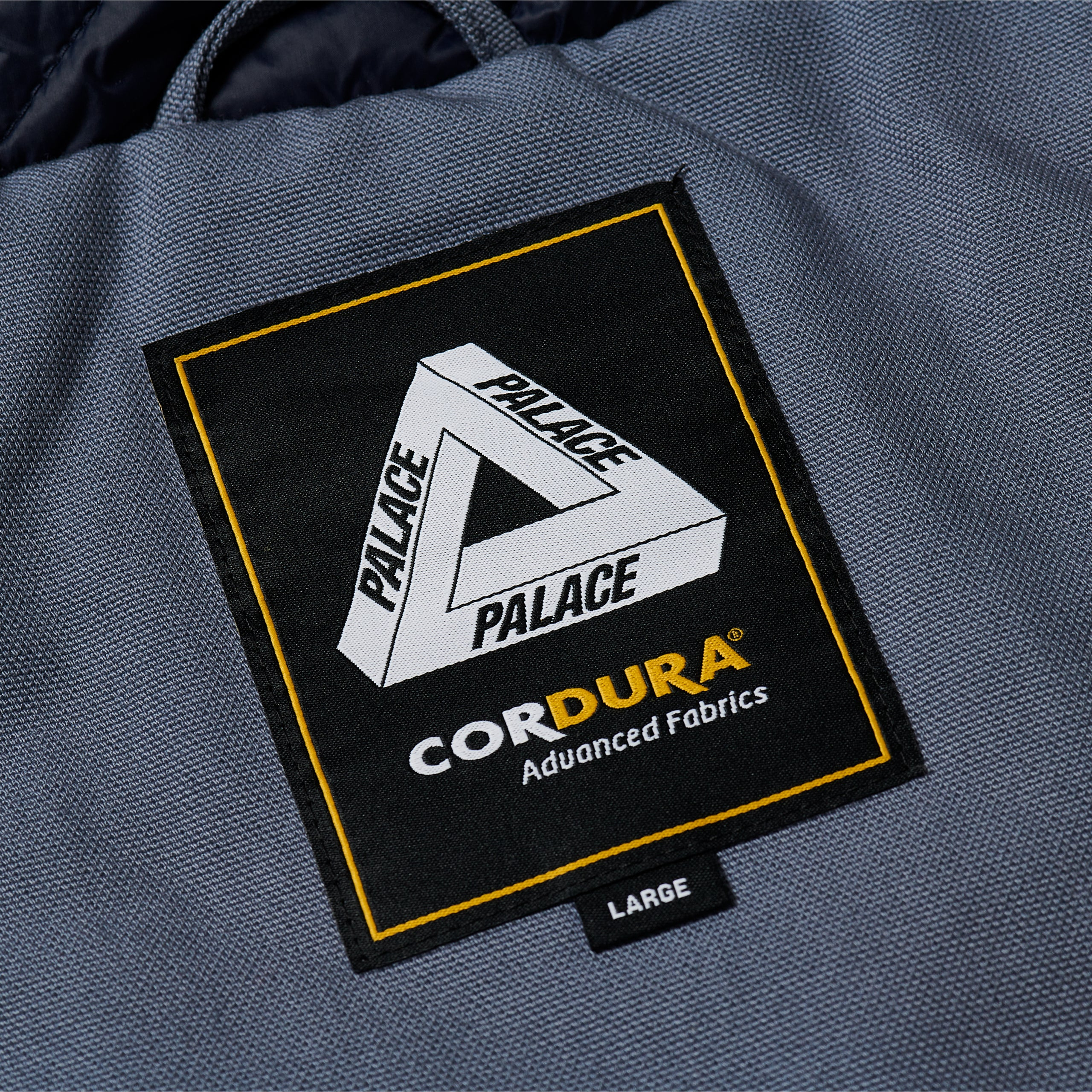 Cordura Duck Canvas Jacket Blue - Winter 2024 - Palace Community