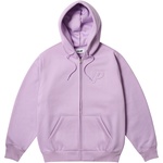 Thumbnail THERMAL EMBOSSED P3 ZIP HOOD PASTEL PURPLE one color