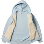 Thumbnail THERMAL EMBOSSED P3 ZIP HOOD FAINT BLUE one color