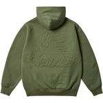Thumbnail THERMAL EMBOSSED P3 ZIP HOOD THE DEEP GREEN one color