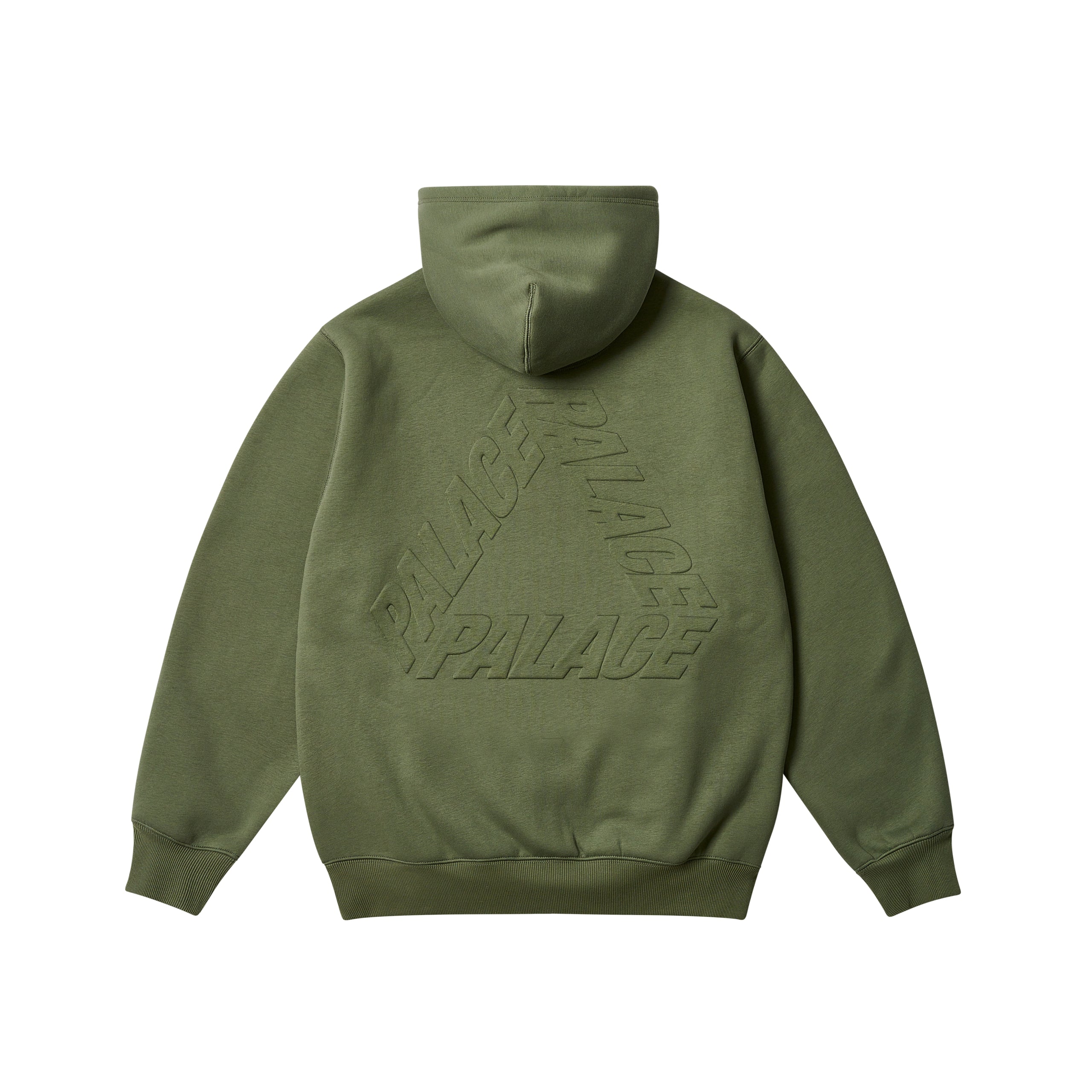 Thermal Embossed P3 Zip Hood The Deep Green Winter 2024 Palace Community