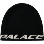 Thumbnail PALACE AVIREX NEIN CUFF BEANIE BLACK one color