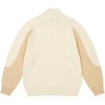 Thumbnail TRIAL 1/4 ZIP KNIT SOFT WHITE one color