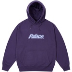 Thumbnail BORDER LOGO HOOD PURP one color
