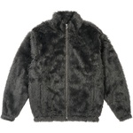 Thumbnail FURRY ZIP FUNNEL COAL GREY one color