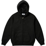 Thumbnail THERMAL EMBOSSED P3 ZIP HOOD BLACK one color