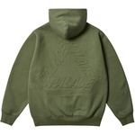 Thumbnail THERMAL EMBOSSED P3 ZIP HOOD THE DEEP GREEN one color
