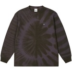 Thumbnail TIE-DYE WAFFLE LONGSLEEVE COAL GREY one color
