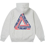Thumbnail TRI-LINE HOOD GREY MARL one color