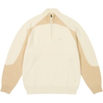 Thumbnail TRIAL 1/4 ZIP KNIT SOFT WHITE one color