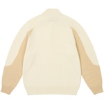 Thumbnail TRIAL 1/4 ZIP KNIT SOFT WHITE one color