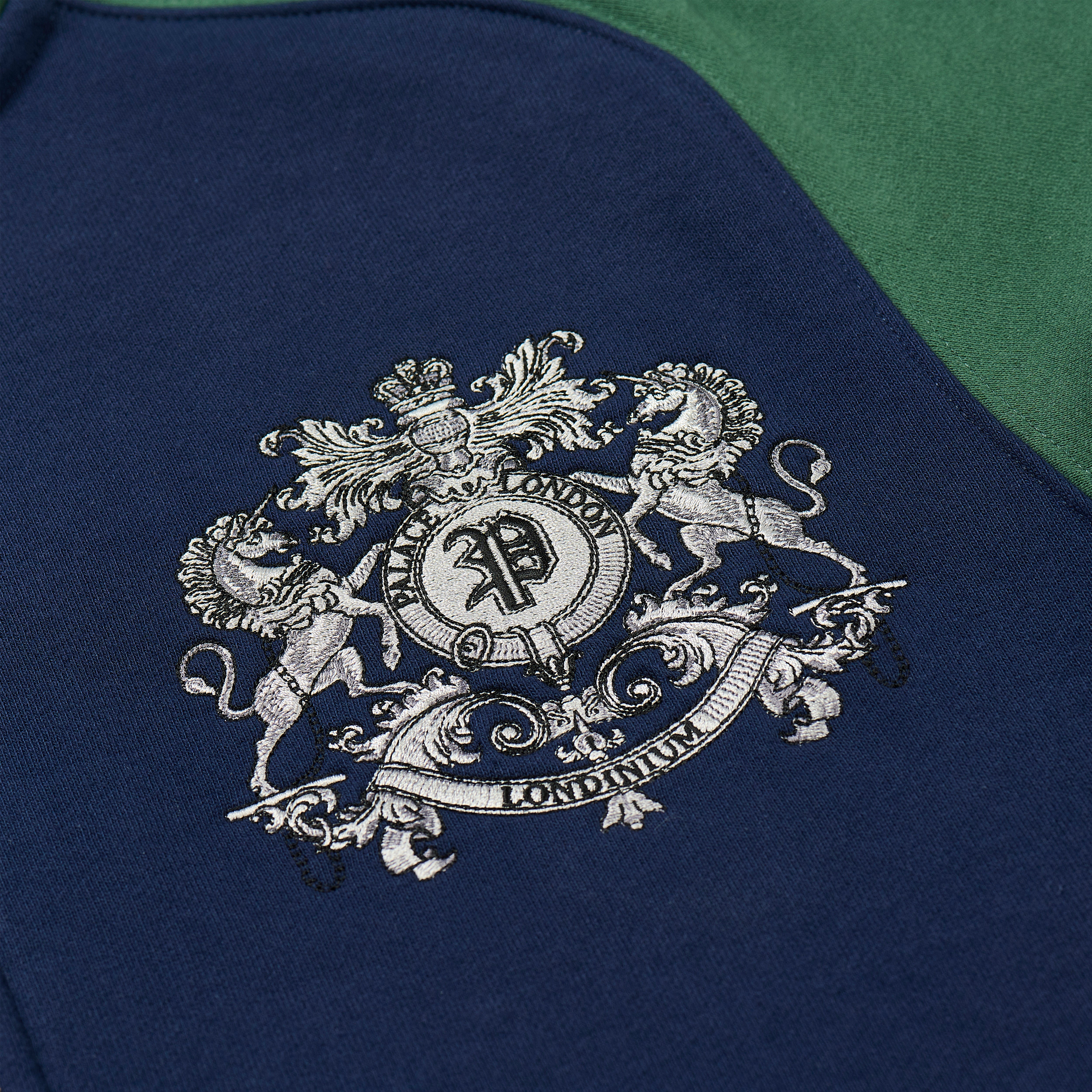 Thumbnail CREST SWEAT NAVY / RACEY GREEN one color