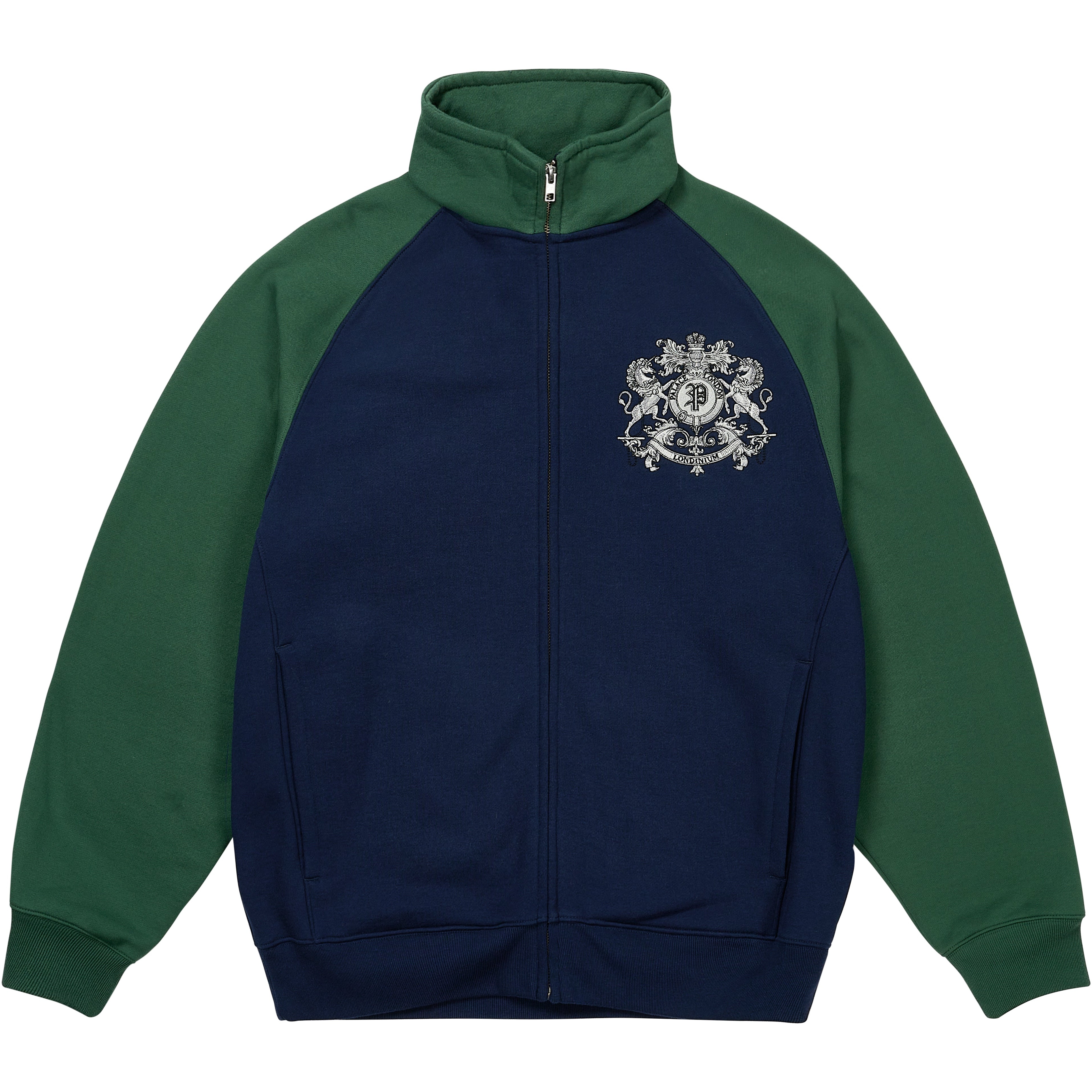 Thumbnail CREST SWEAT NAVY / RACEY GREEN one color