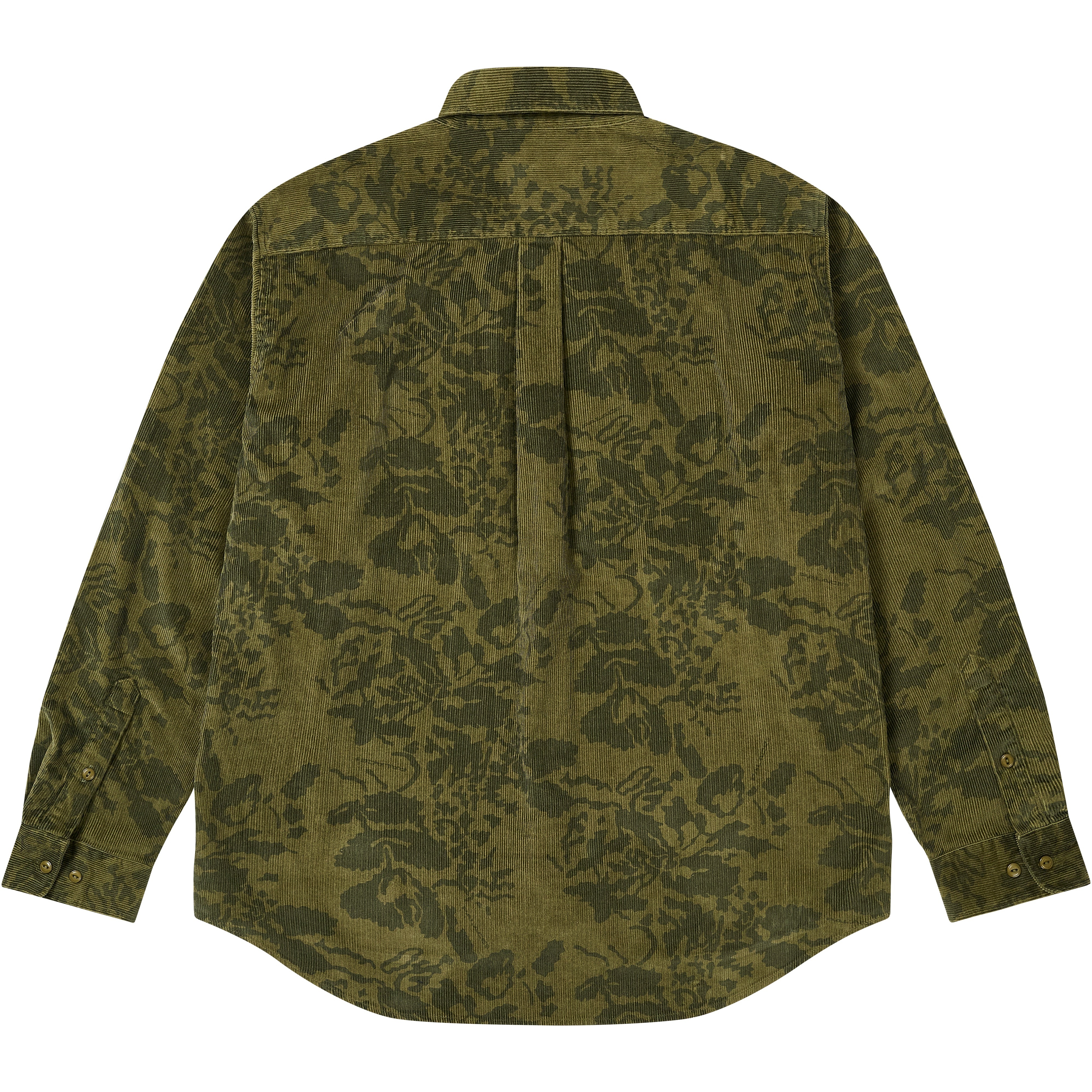 Thumbnail DOUBLE POCKET CORD OVERSHIRT FLORAL one color