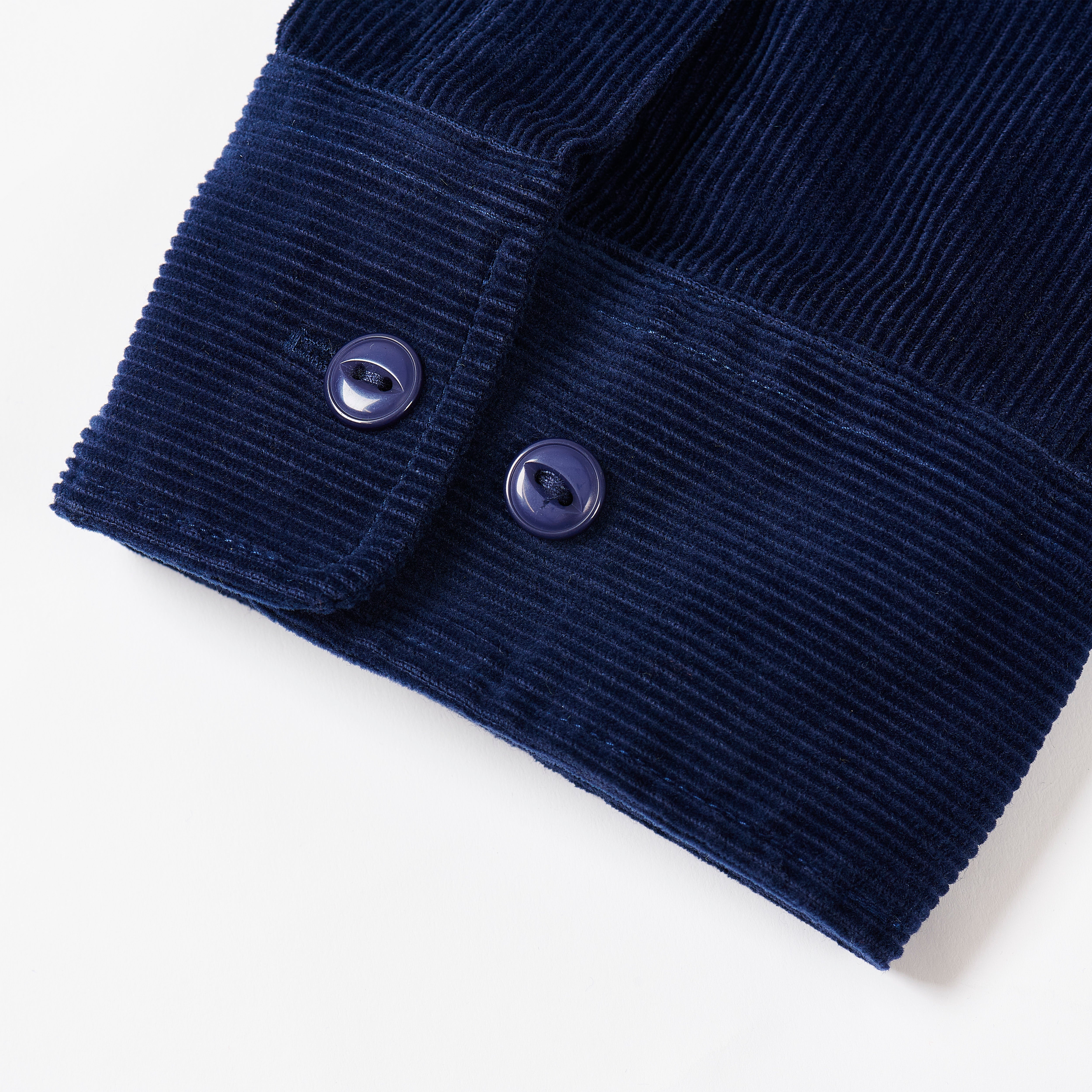 Thumbnail DOUBLE POCKET CORD OVERSHIRT NAVY one color