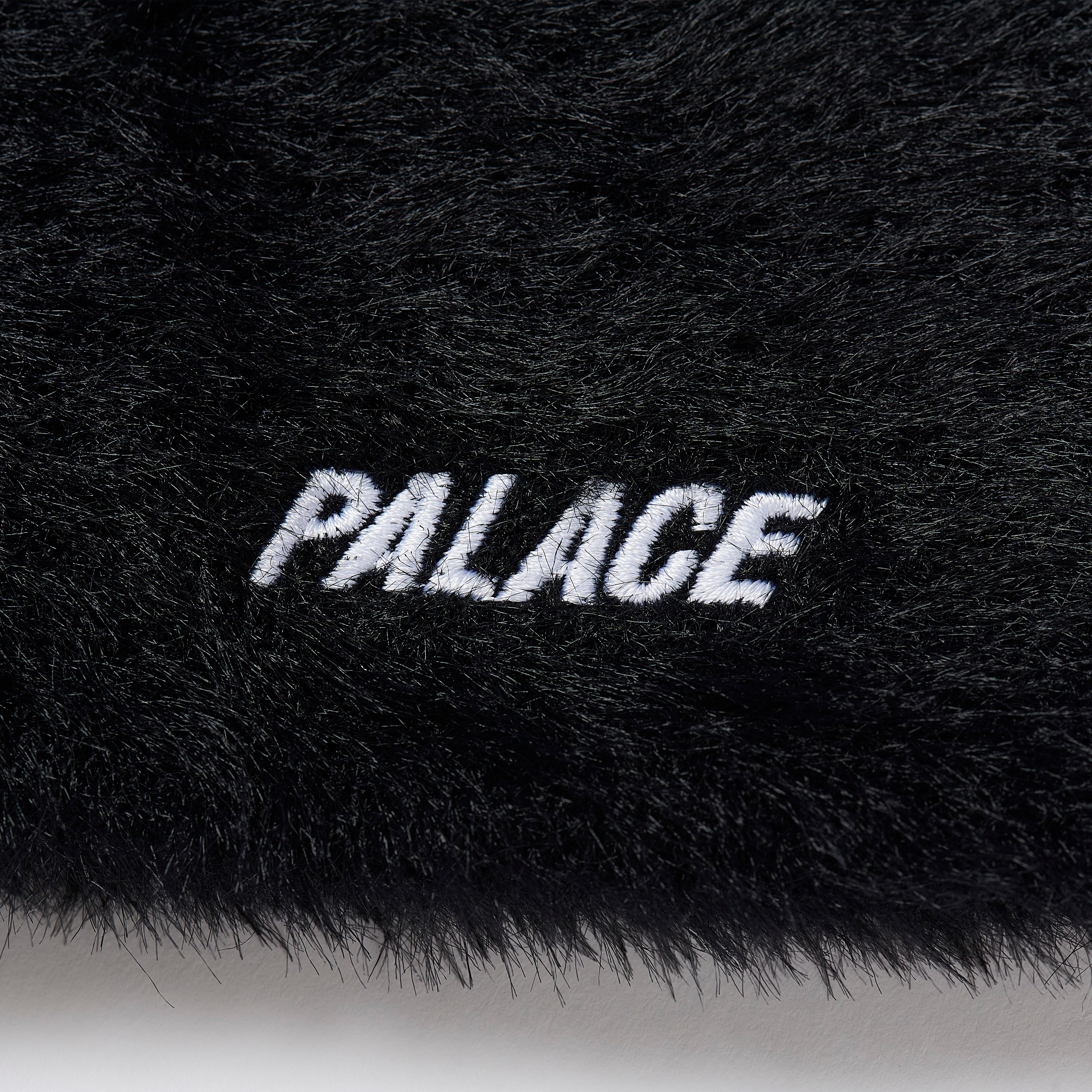 Thumbnail FAUX MOHAIR P NEIN CUFF BEANIE BLACK one color