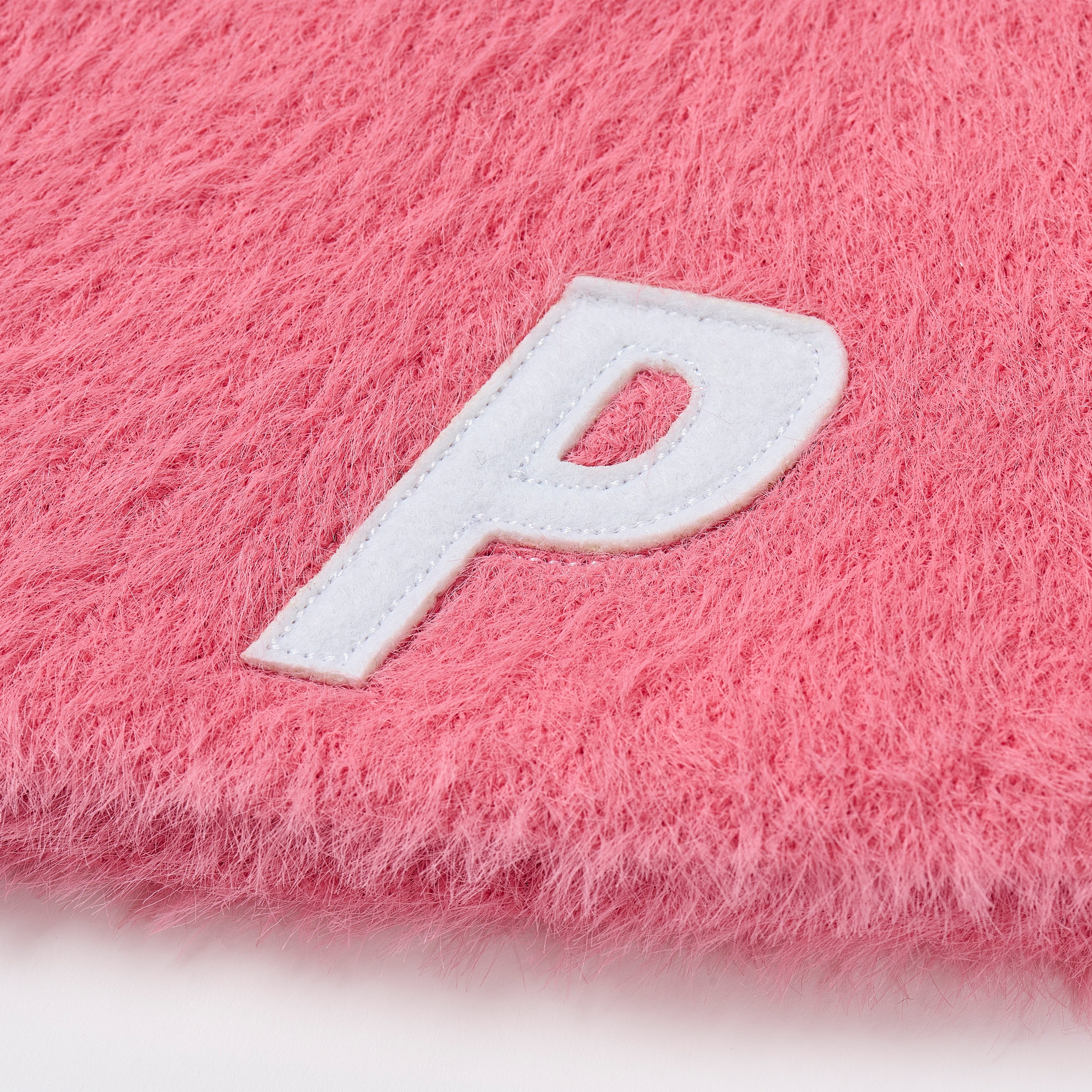 Thumbnail FAUX MOHAIR P NEIN CUFF BEANIE POSH PINK one color