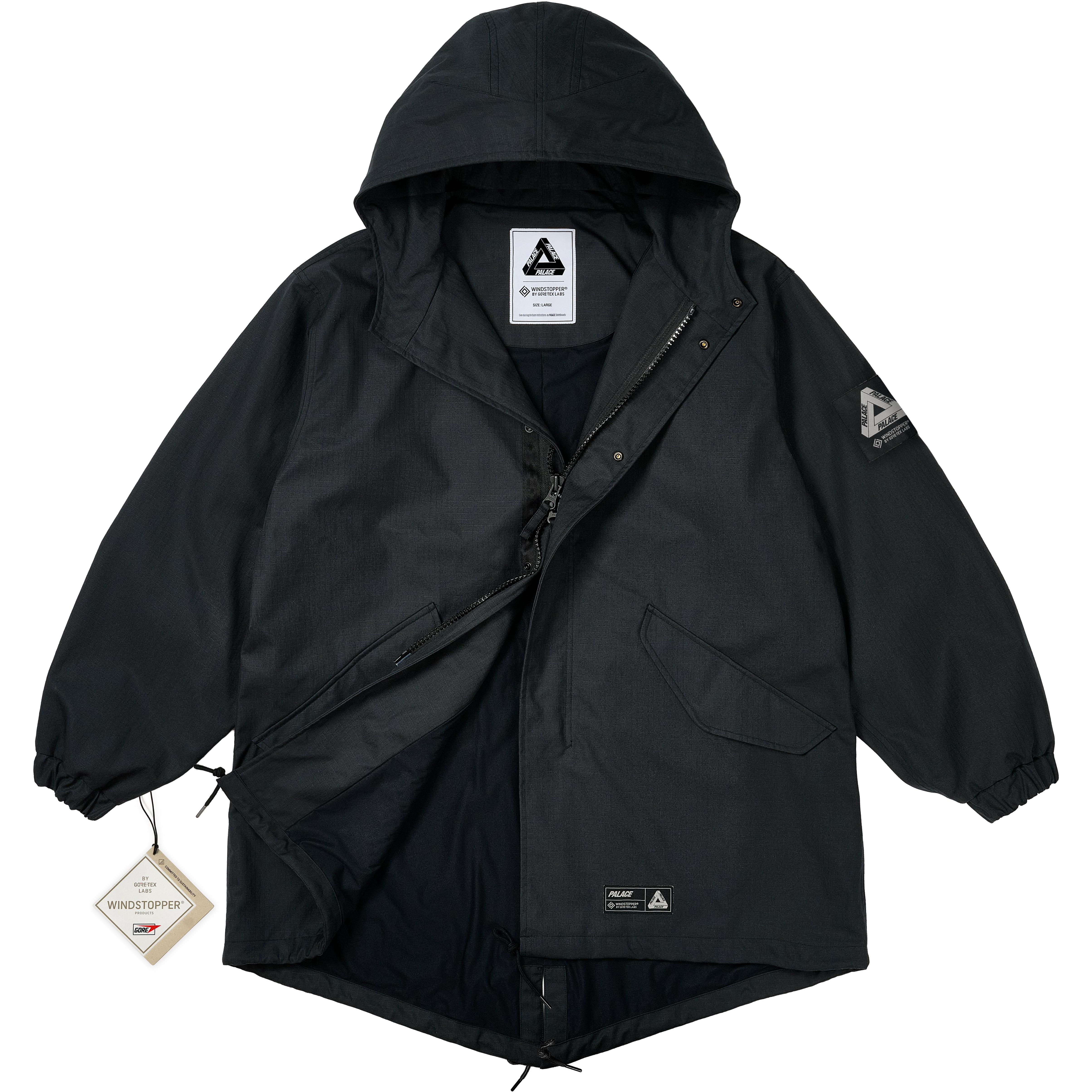Thumbnail GORE-TEX WINDSTOPPER P51 PARKA BLACK one color
