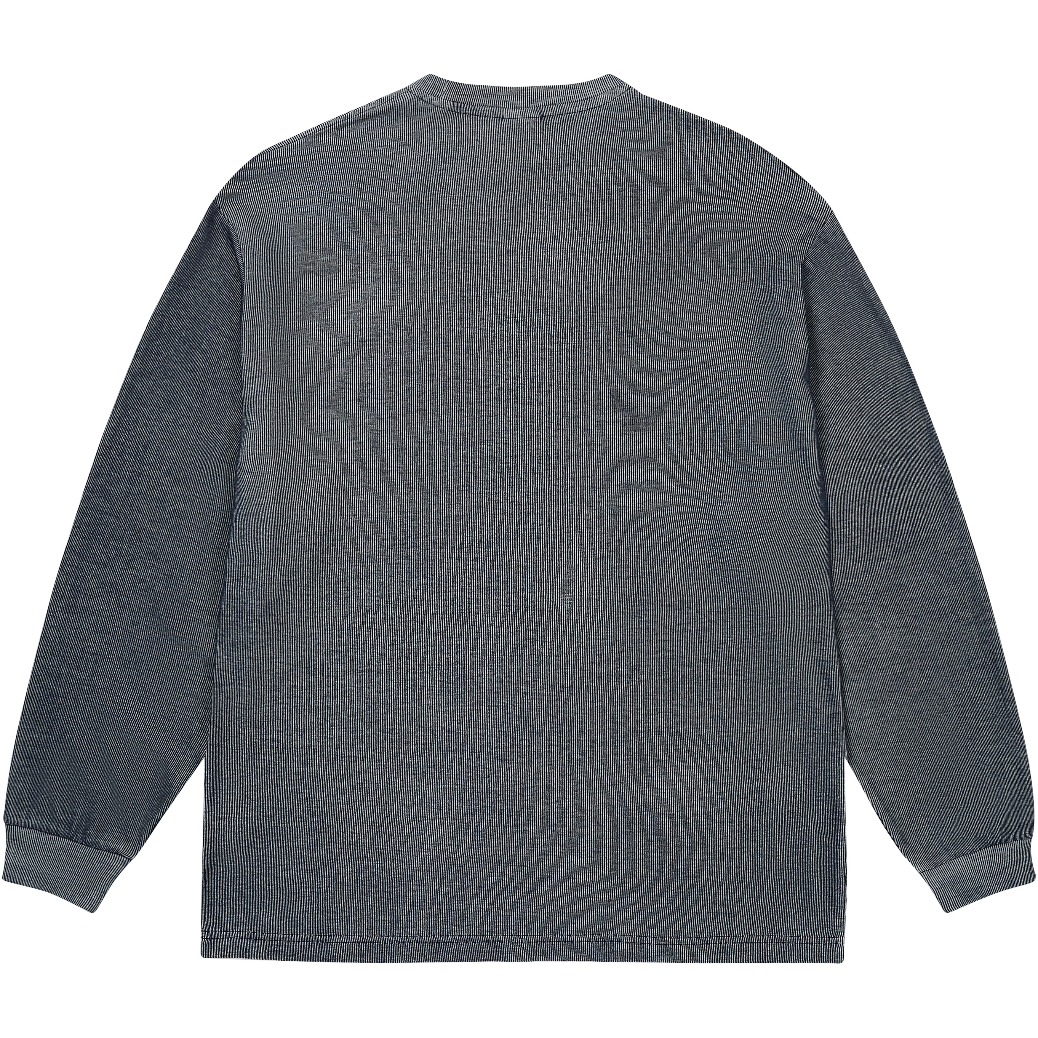 Thumbnail LENTICULAR LONGSLEEVE NAVY / GREY one color