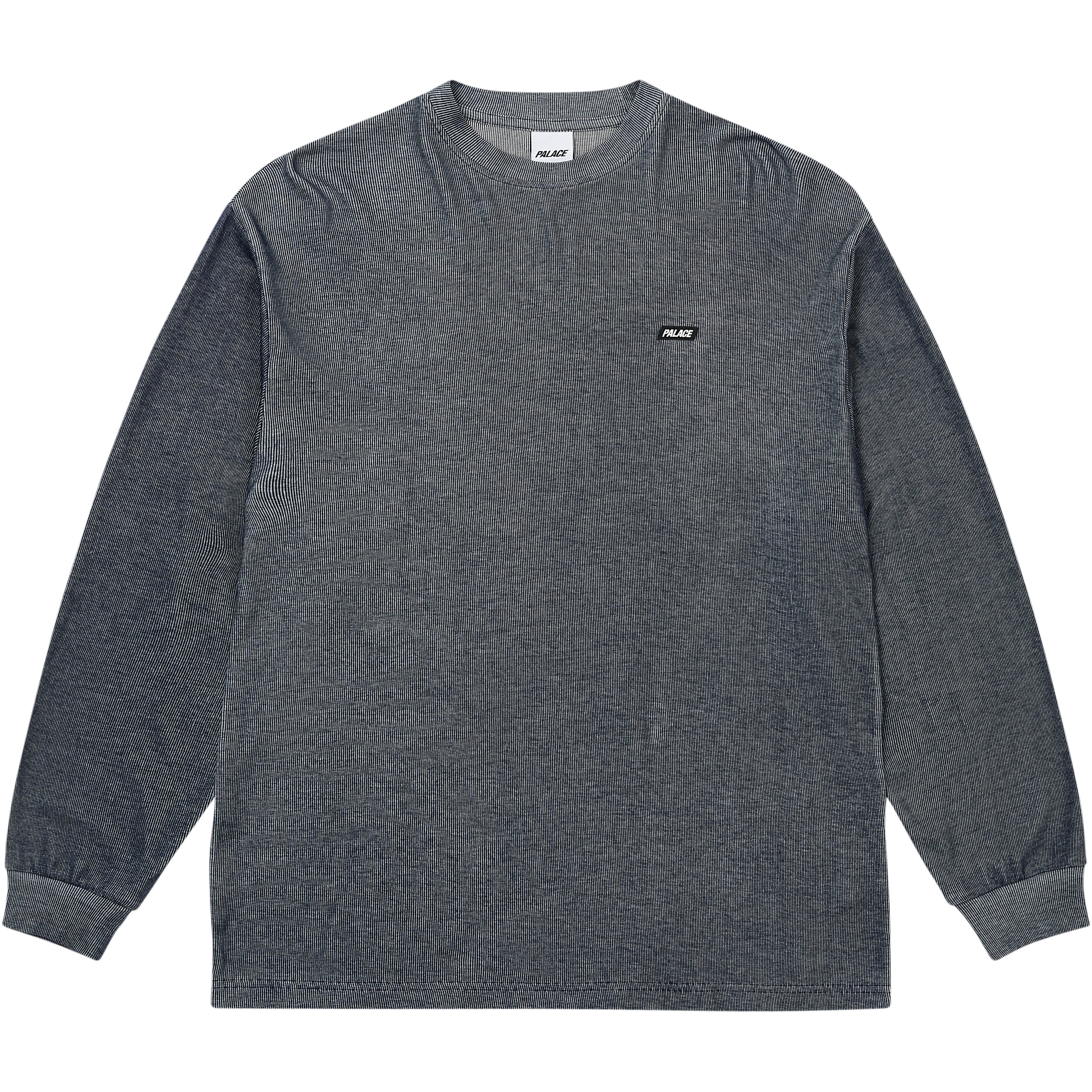 Thumbnail LENTICULAR LONGSLEEVE NAVY / GREY one color