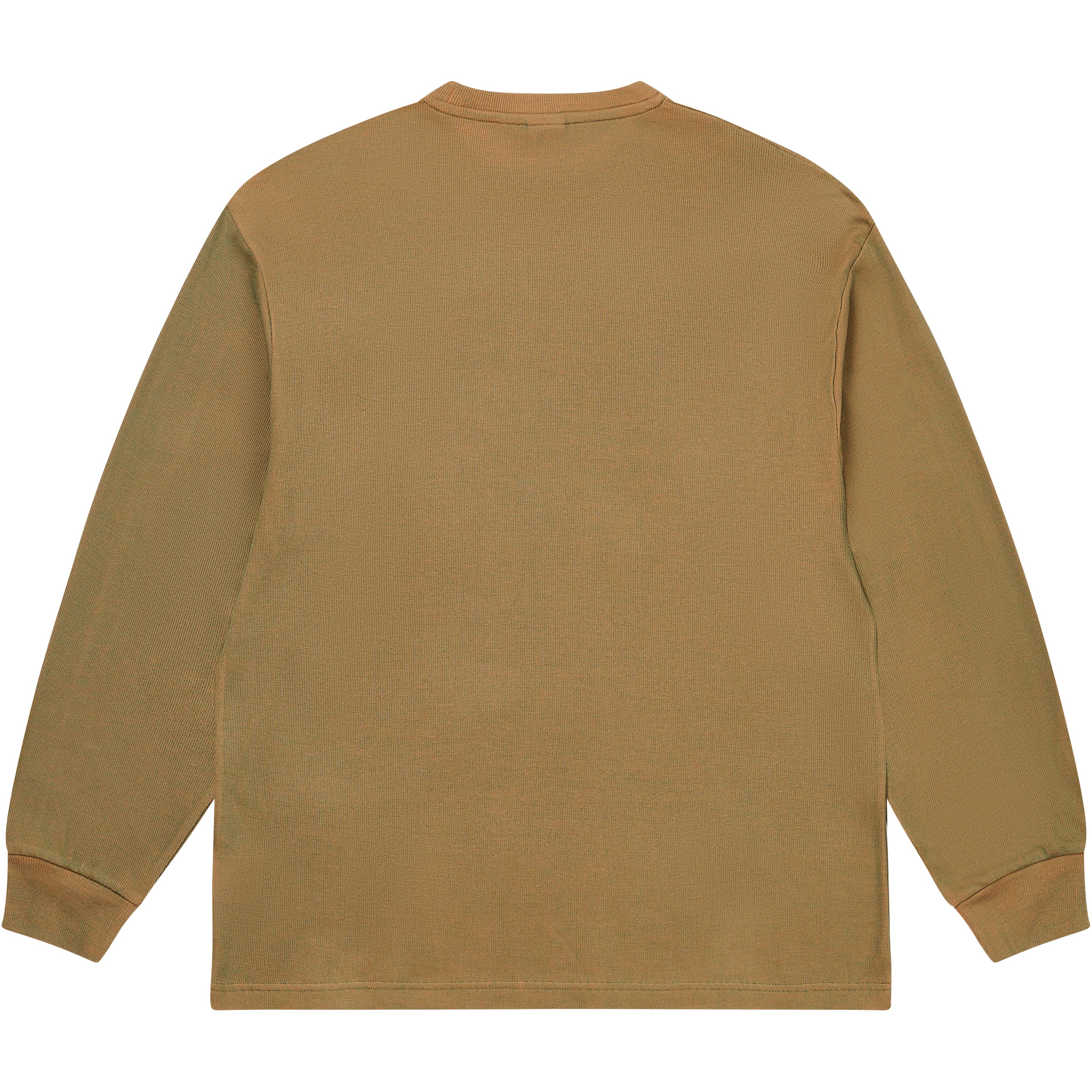 Thumbnail LENTICULAR LONGSLEEVE OLIVE / ORANGE one color