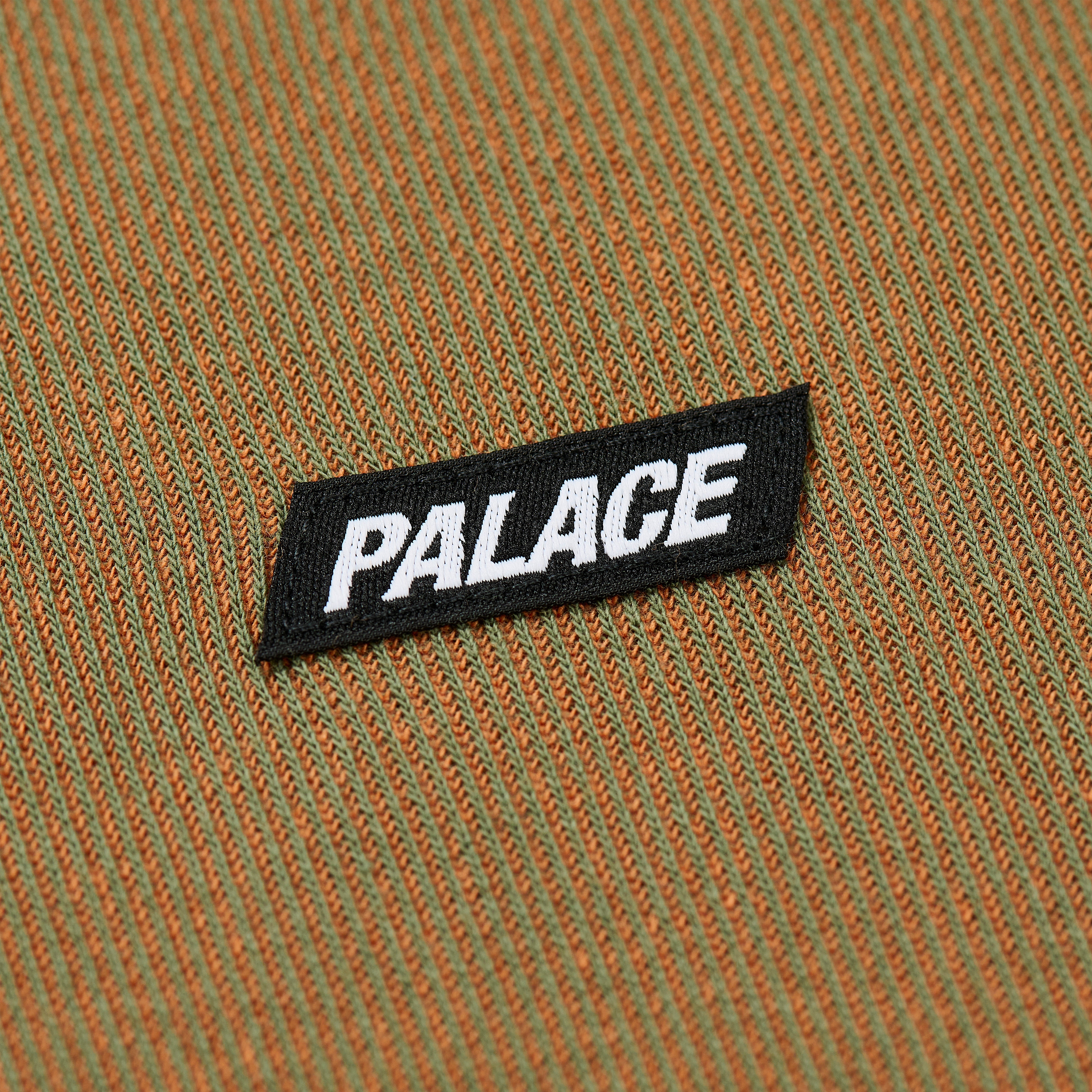 Thumbnail LENTICULAR LONGSLEEVE OLIVE / ORANGE one color
