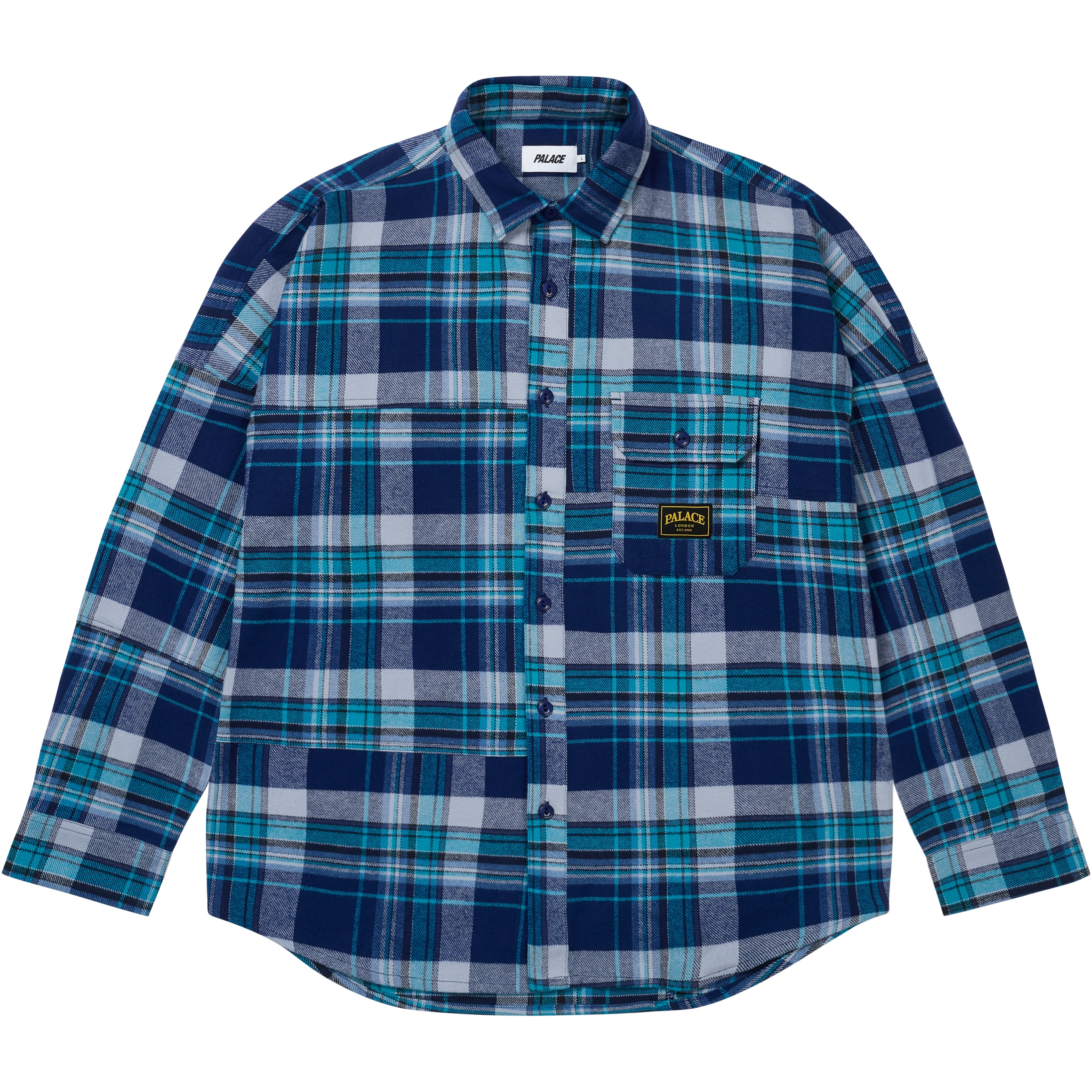 Thumbnail LUMBER YAK PATCH OVERSHIRT BLUE one color