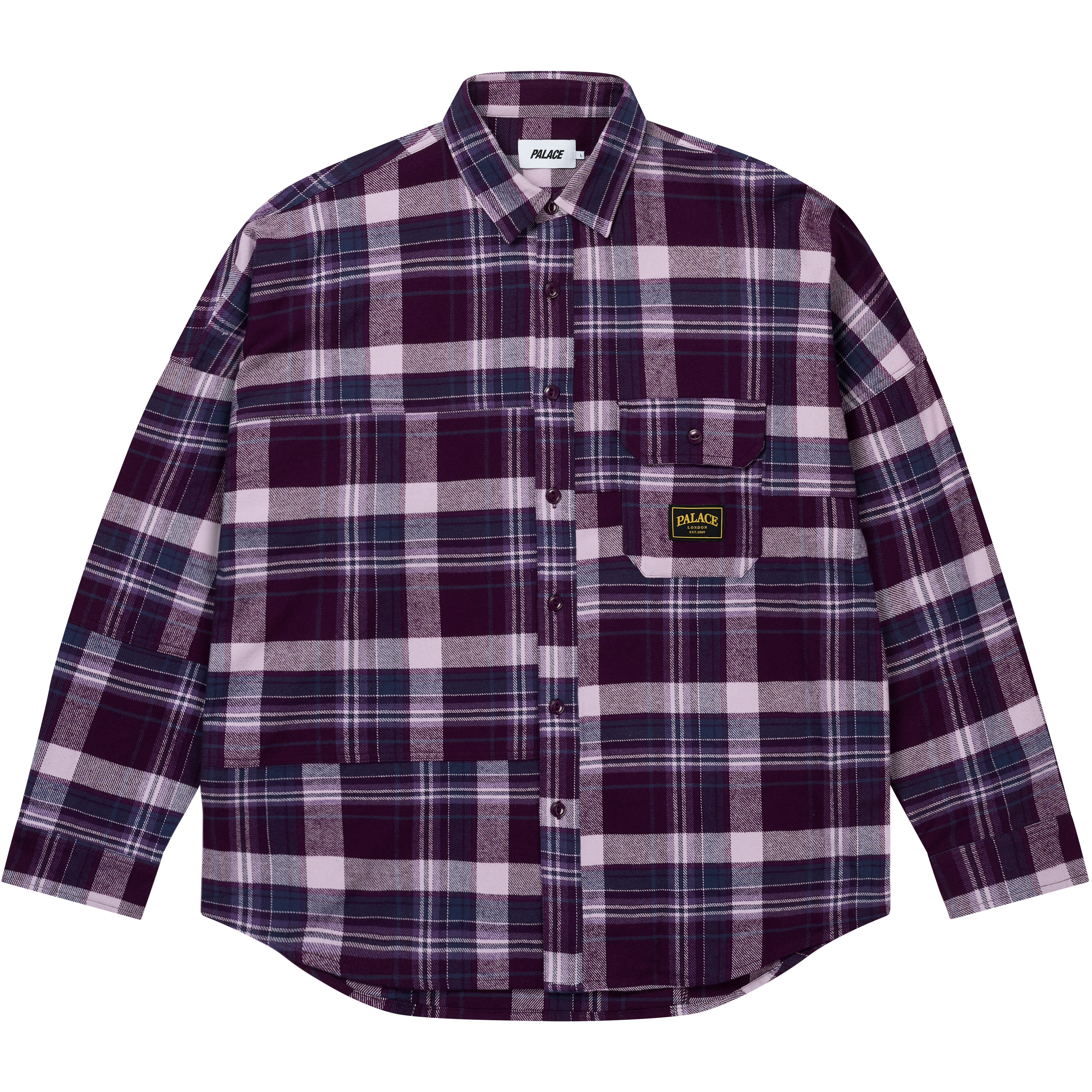 Thumbnail LUMBER YAK PATCH OVERSHIRT PURPLE one color
