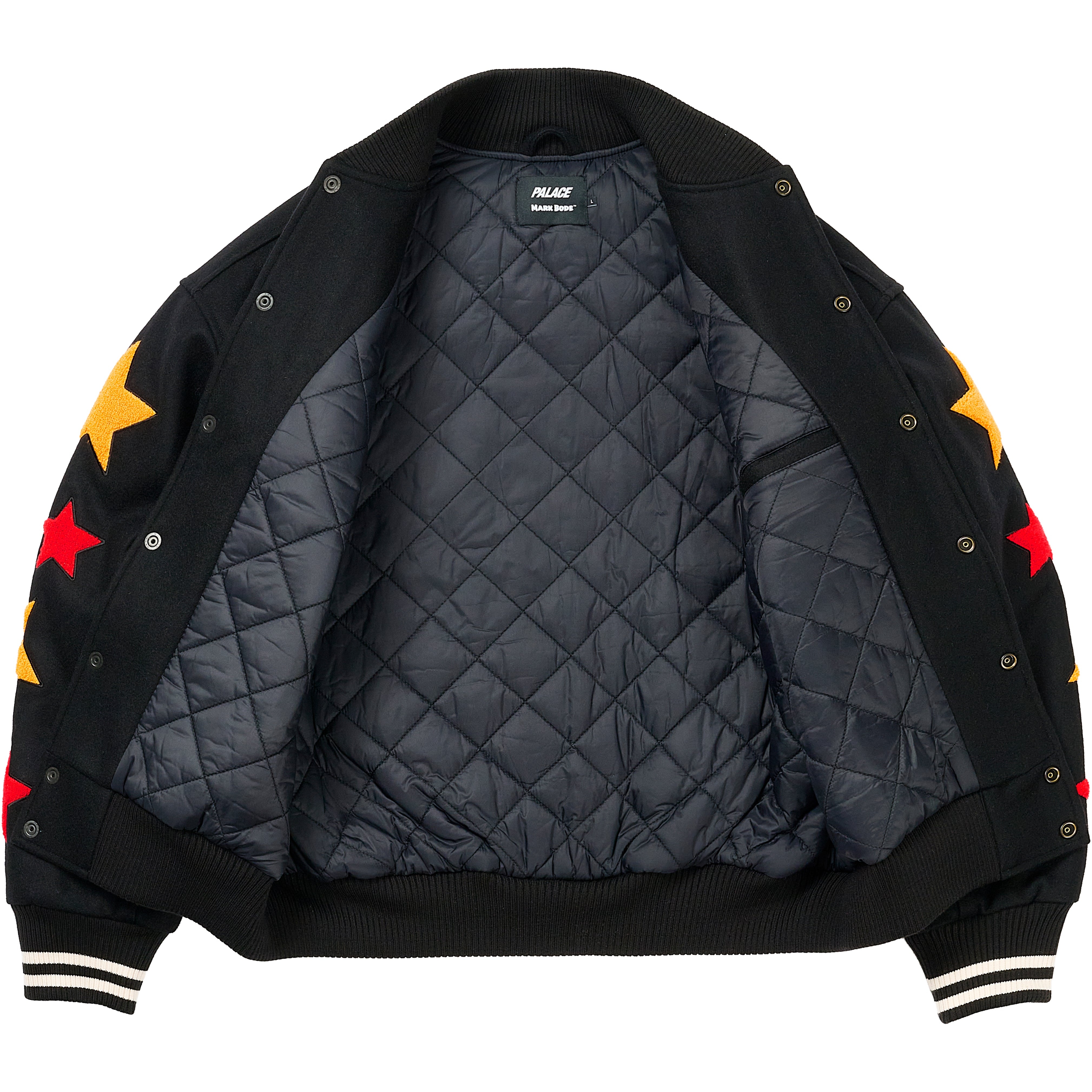 Thumbnail MARK BODĒ VARSITY JACKET BLACK one color