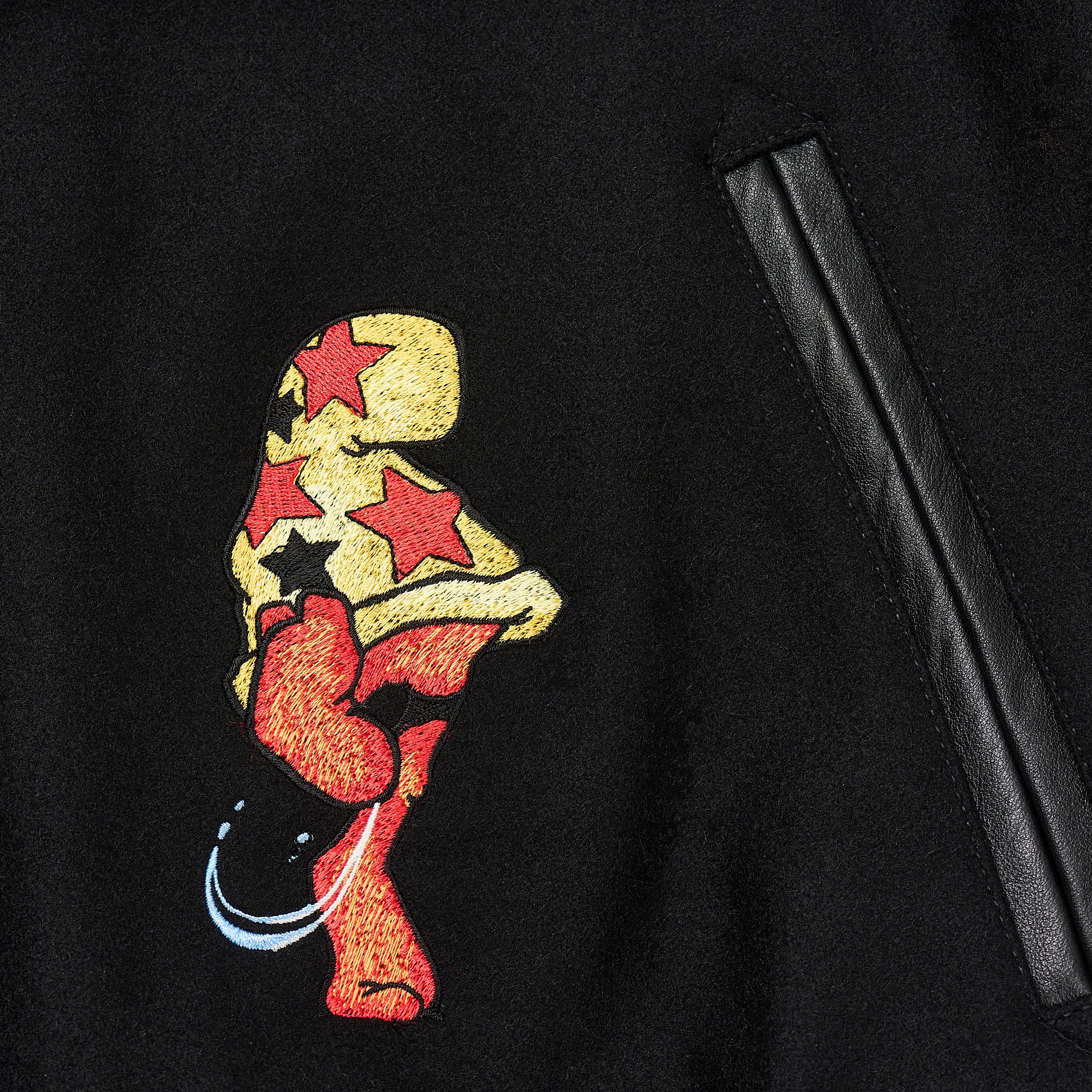 Thumbnail MARK BODĒ VARSITY JACKET BLACK one color