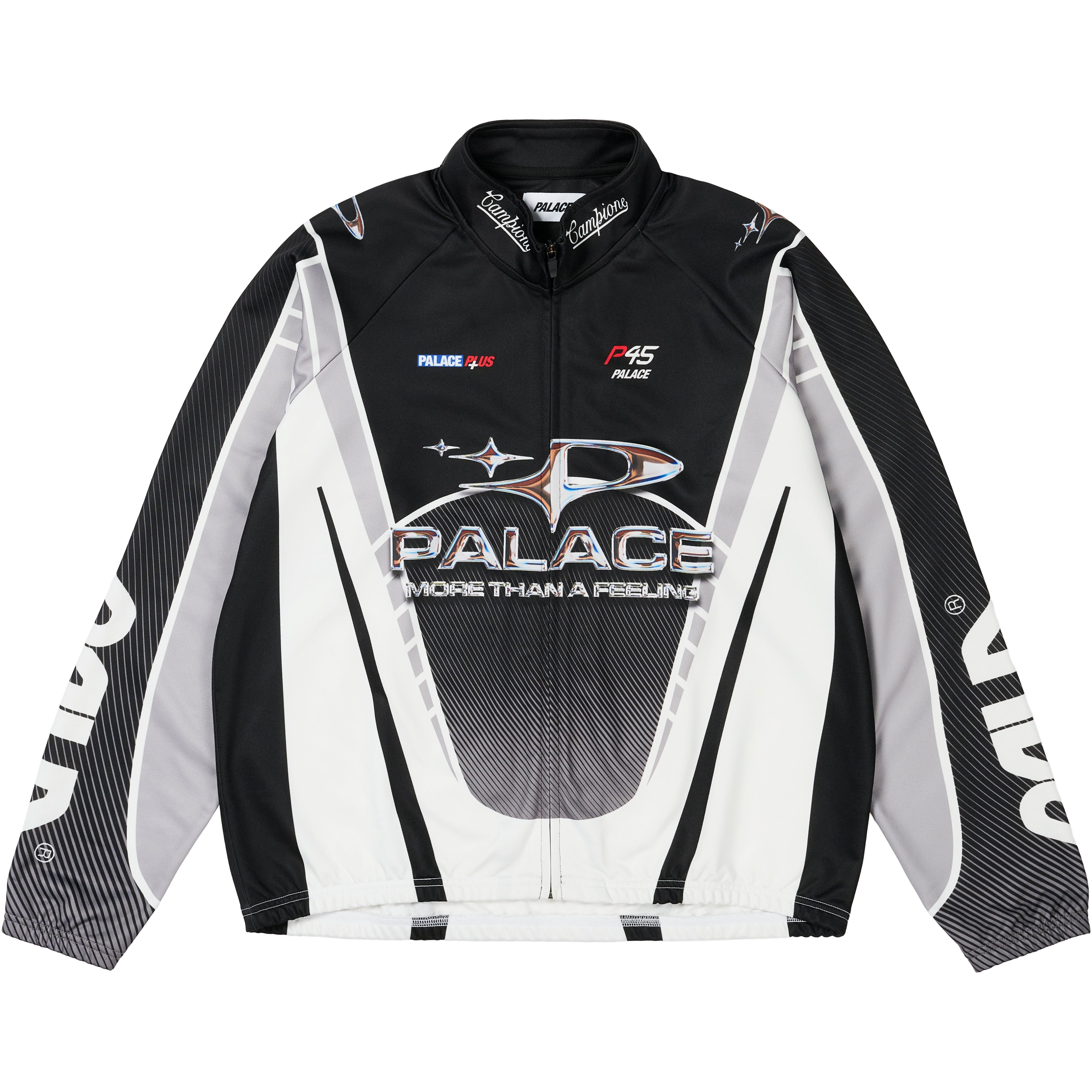 Thumbnail MORE THAN A CYCLING ZIP JACKET BLACK / SILVER one color