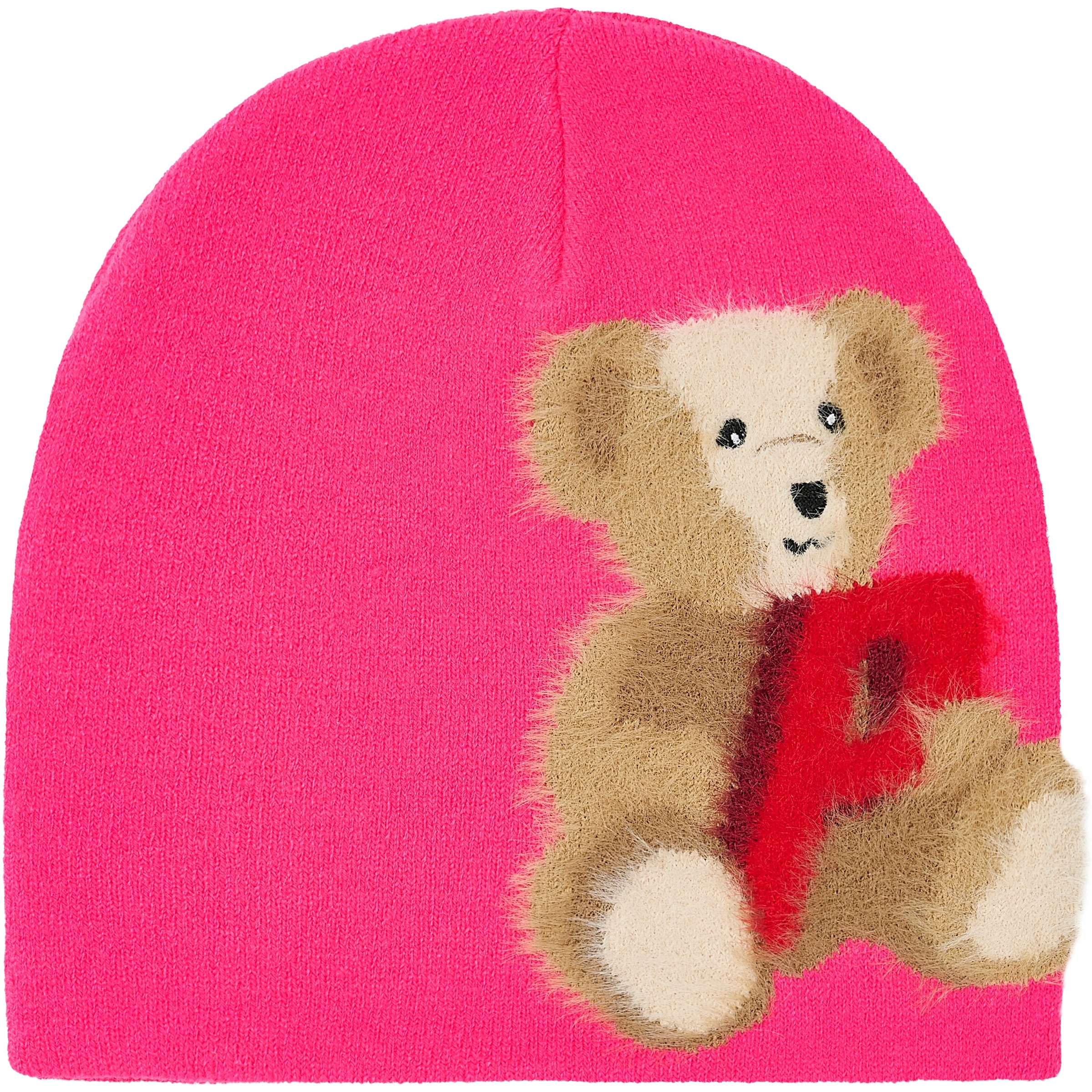 Thumbnail P BEAR NEIN CUFF BEANIE PINK one color