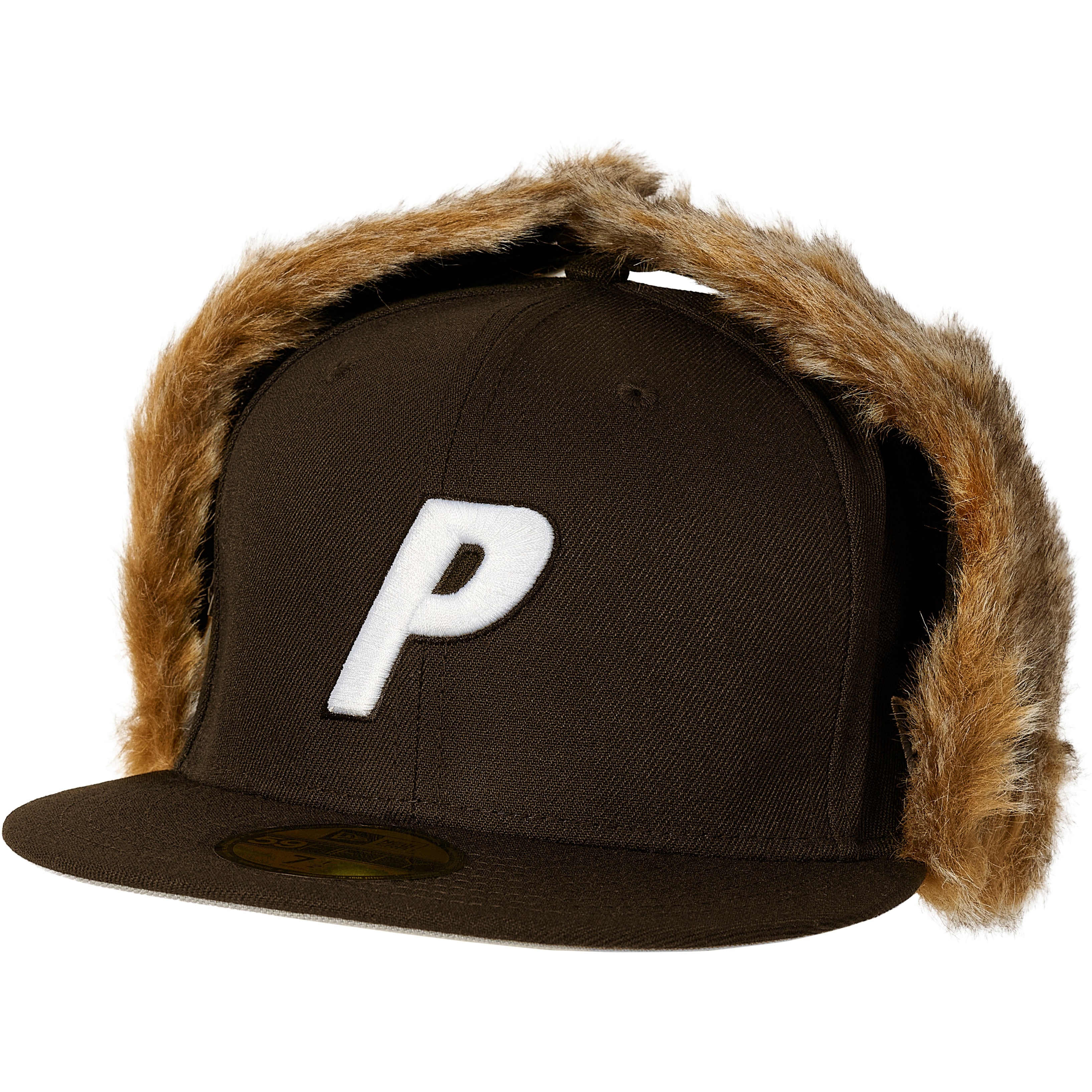 Thumbnail PALACE NEW ERA MASK DOGEAR 59FIFTY BROWN one color